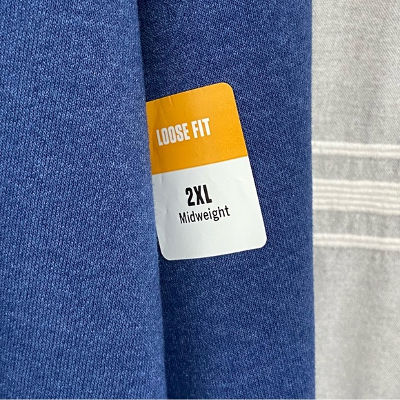 NWT CARHARTT Men's Loose Fit Mid Weight Logo Graphic Hooded Sweatshirt Size 2XL - Picture 13 of 13